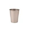 TiRoam natural pure titanium cup on a clean white background, lightweight titanium drinkware for everyday use