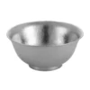 TiRoam pure titanium rice bowl on a clean white background, lightweight reusable titanium bowl for home dining, camping, backpacking, and outdoor meals.