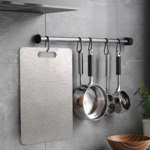 Pure Titanium Cutting Board – Textured Kitchen Prep Board - Image 6